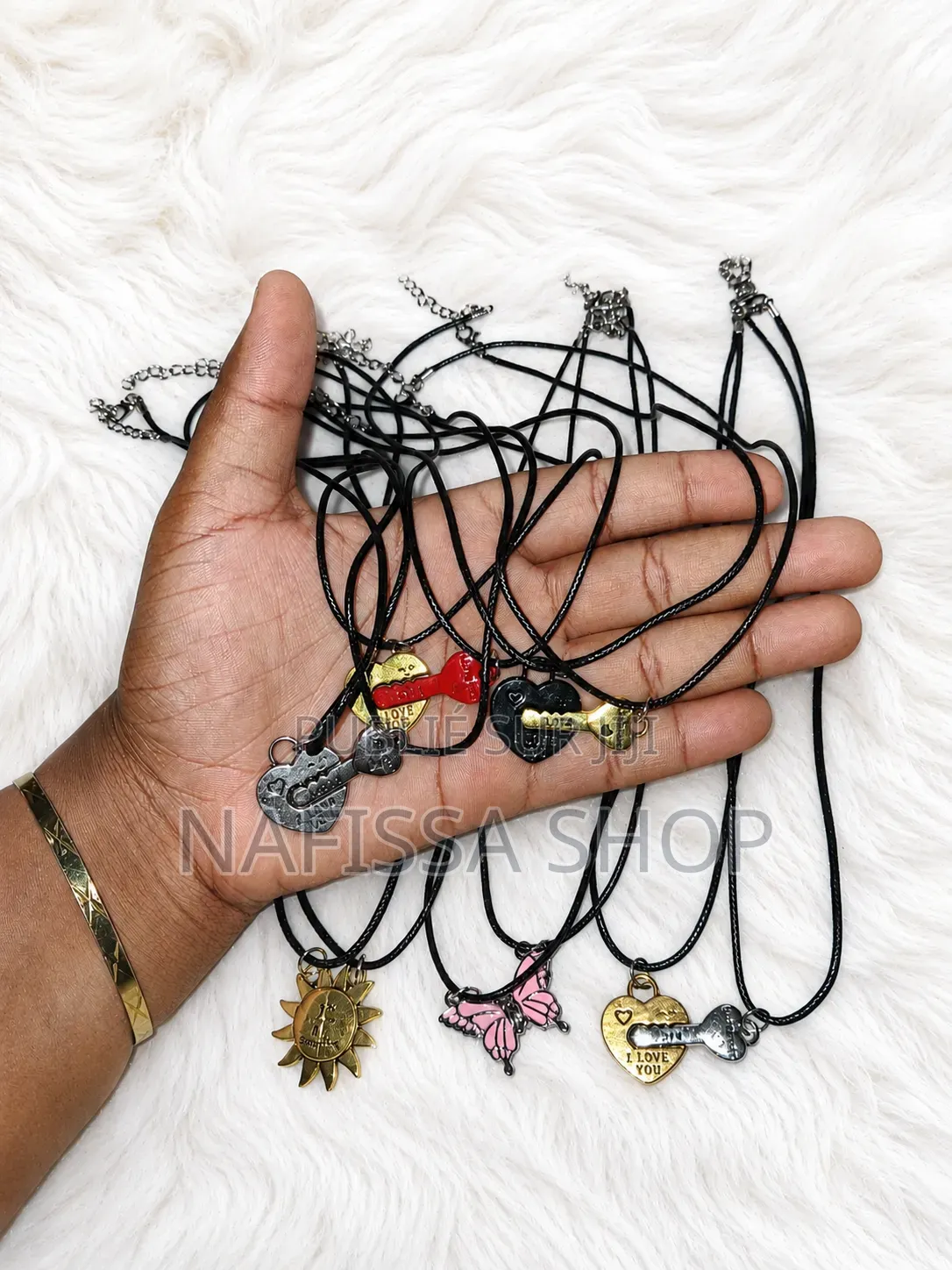Collier De Couple Et Amitié