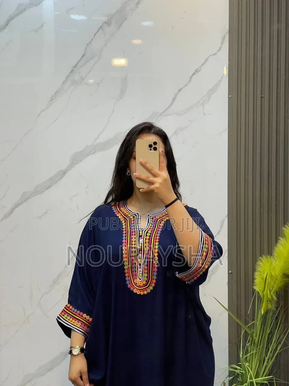 Robe Marocaine Très Élégantes en Tissu Coton Premier Choix