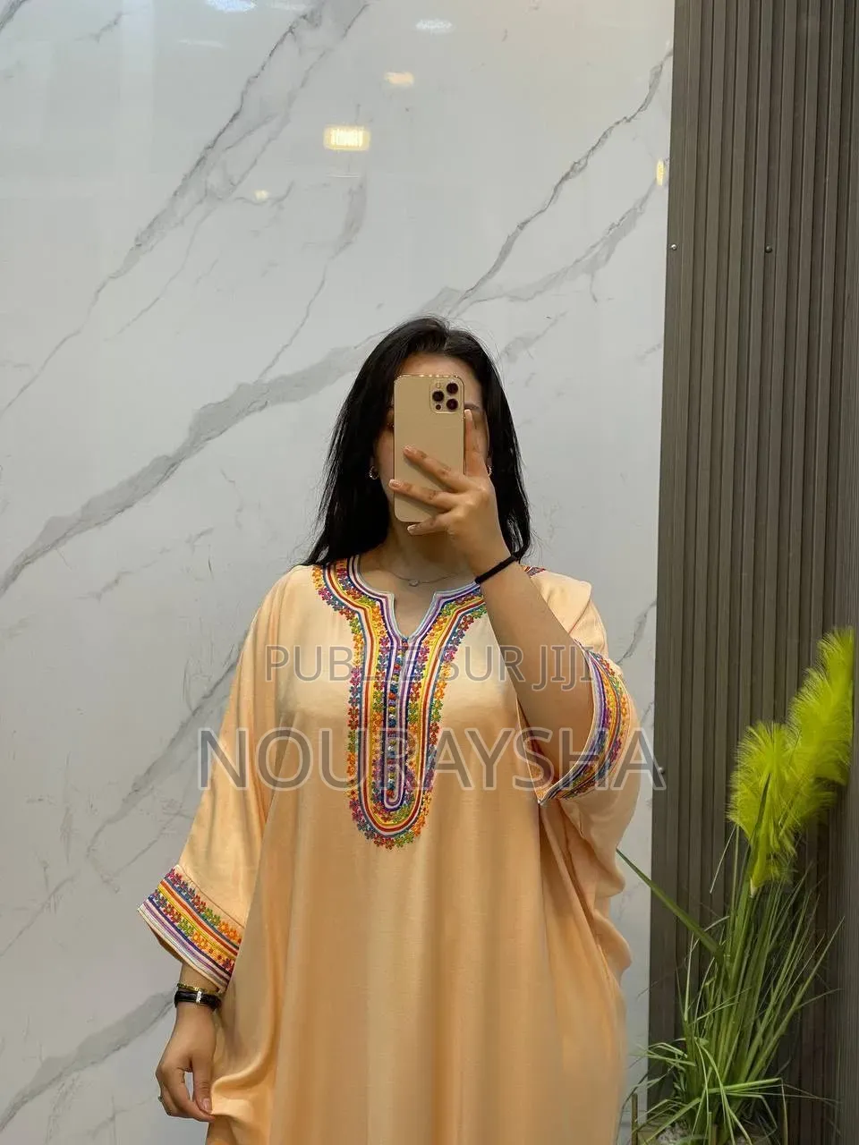Robe Marocaine Très Élégantes en Tissu Coton Premier Choix