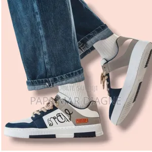 Sneakers Streetwear Lacets Cordes Multicolore - Neuf (T.39 À 44)