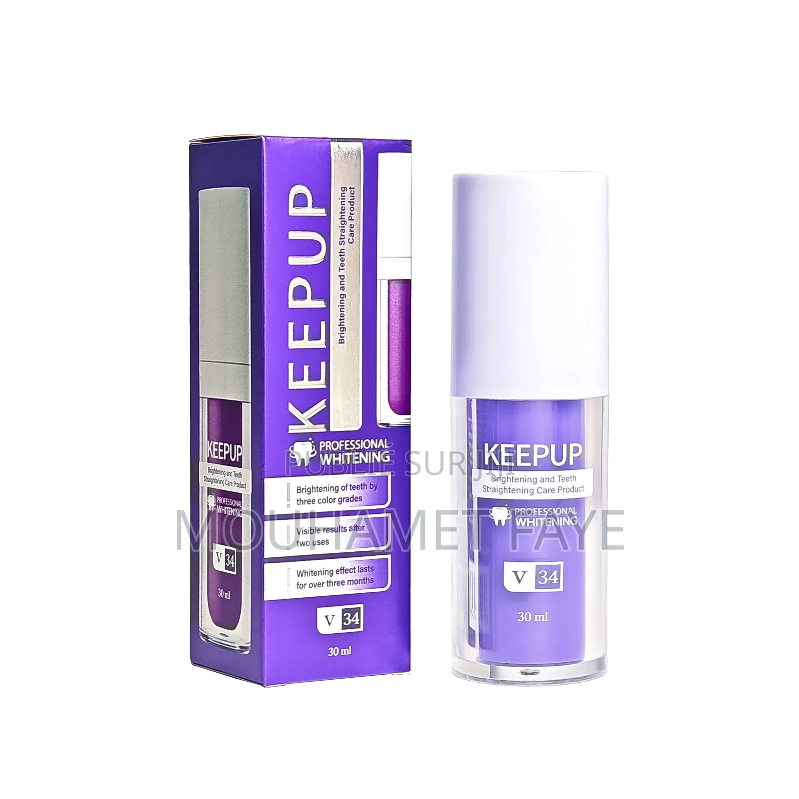 KeepUp V34 – Sérum Éclat Dentaire Professionnel