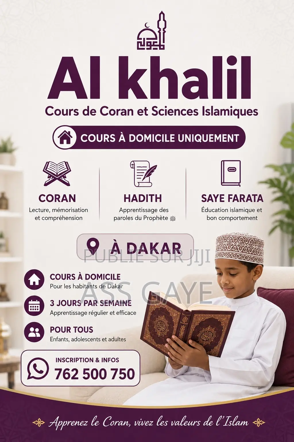 Cours À Domicile Coran