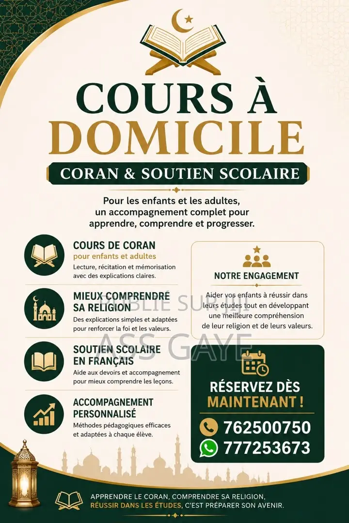 Cours À Domicile Coran