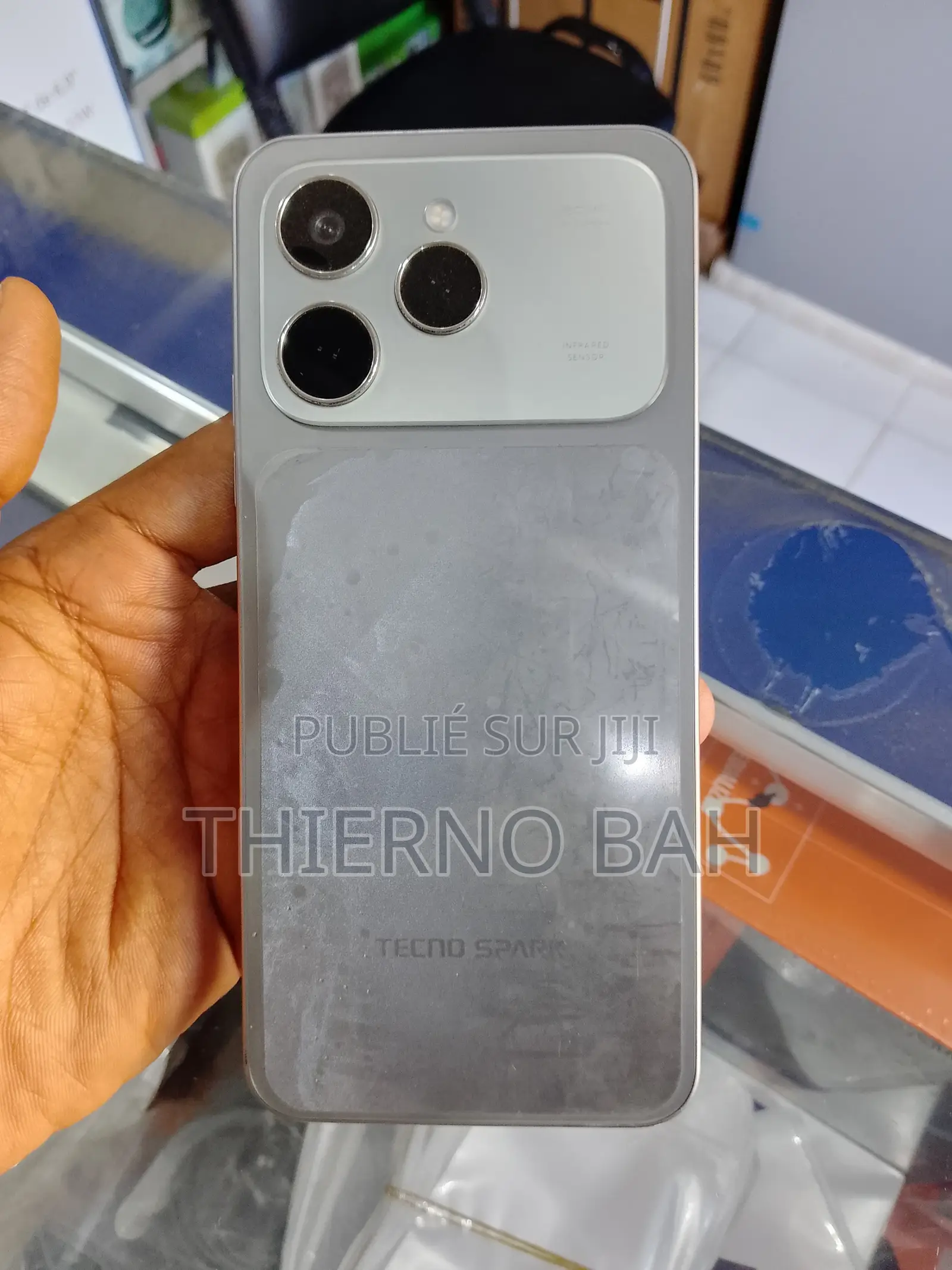 Nouveau Tecno Spark 40 128 GB Blanc
