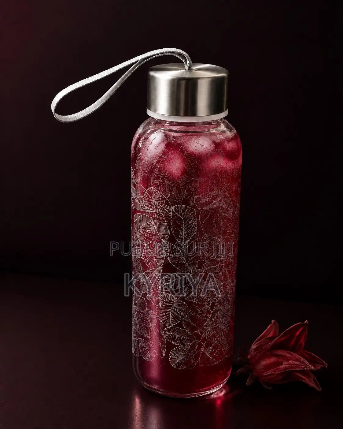 Gourde en Verre 600 ML – Élégance Et Hydratation Au Quotidien