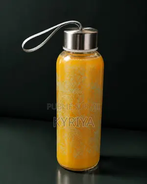 Gourde en Verre 600 ML – Élégance Et Hydratation Au Quotidien