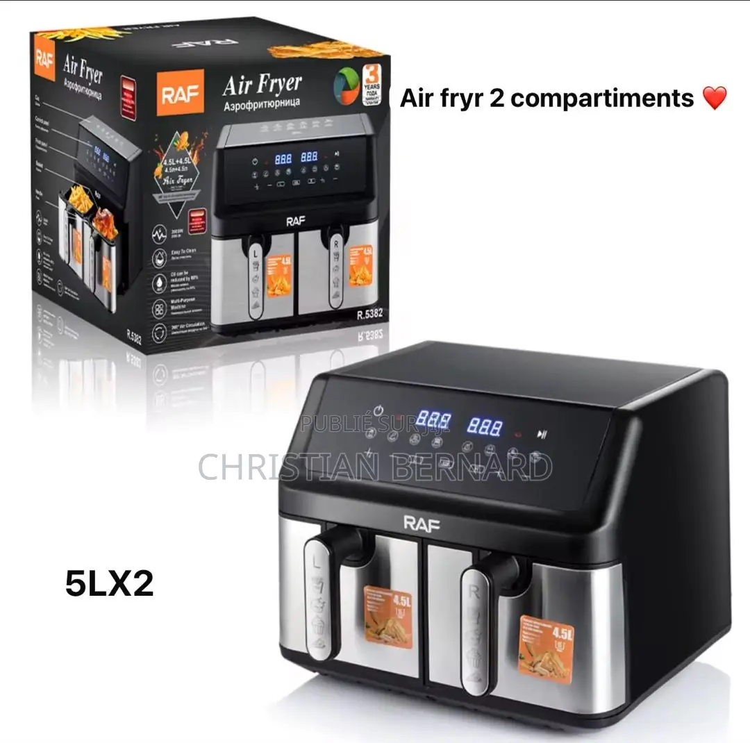 Air Fryer 2 Compartiment