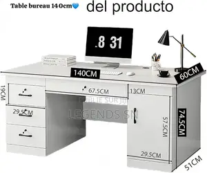 Table Bureau Avec Tiroirs