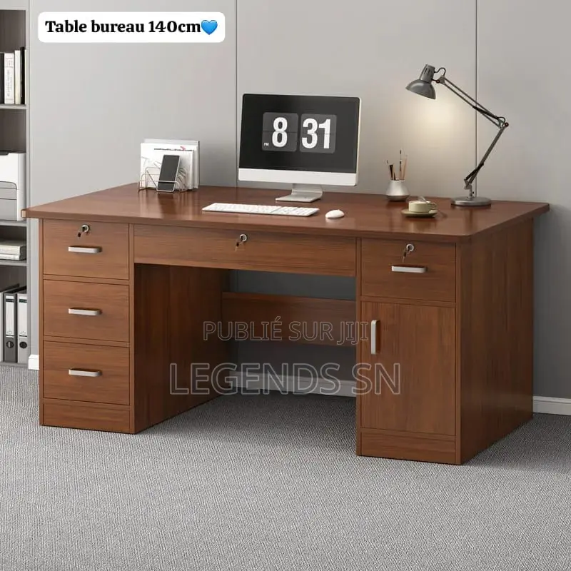 Table Bureau Avec Tiroirs