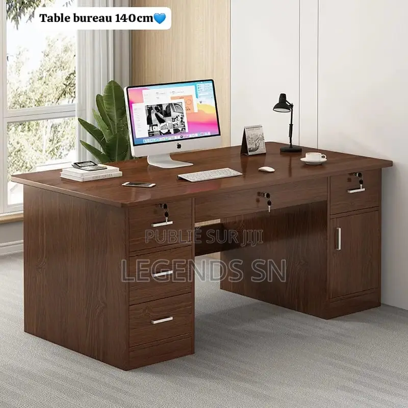 Table Bureau Avec Tiroirs