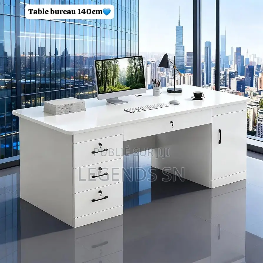 Table Bureau Avec Tiroirs