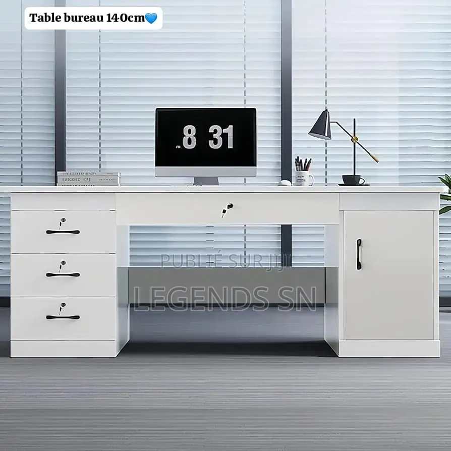 Table Bureau Avec Tiroirs