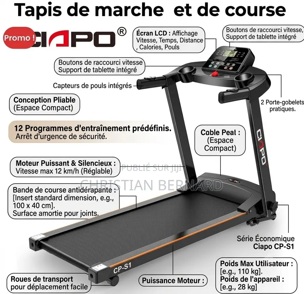 Tapis De Marche Et De Course