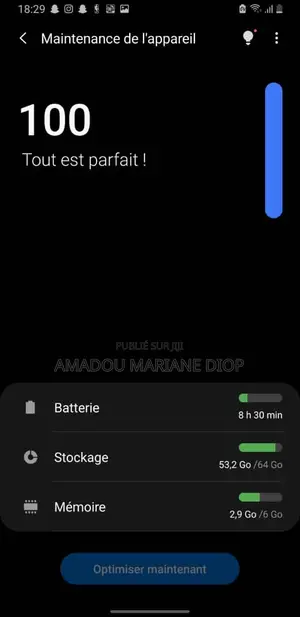 Samsung Galaxy S9 Plus 64 GB Noir