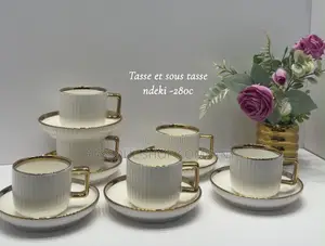 Tasse Déjeuner 12 Pièces en Verre Prix:6000f