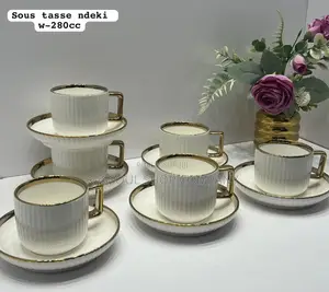 Tasse Déjeuner 12 Pièces en Verre Prix:6000f
