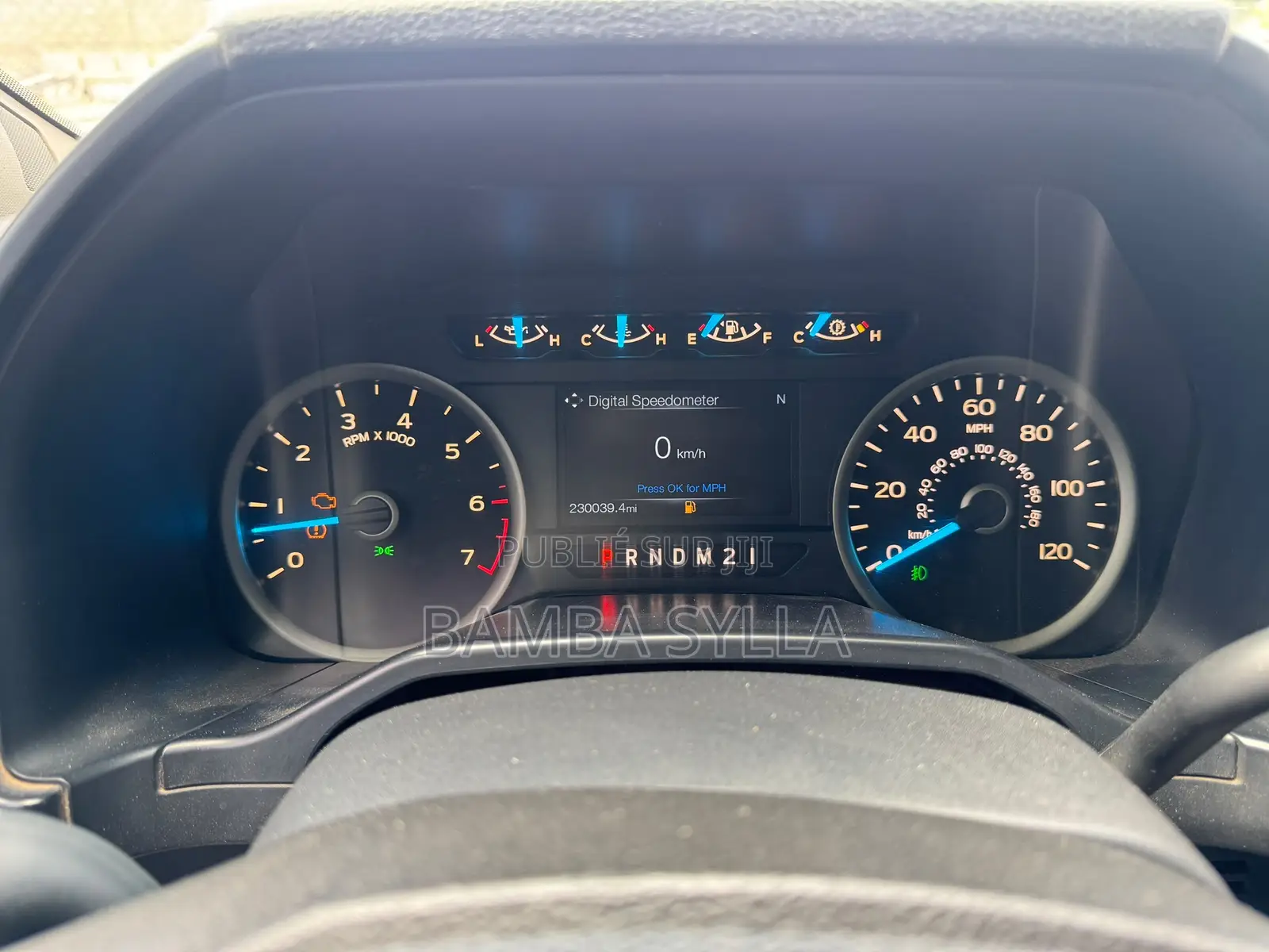 Ford F-150 Lariat 4dr SuperCab 8 ft. LB (2.7L 6cyl Turbo 6A) 2015 Bleu