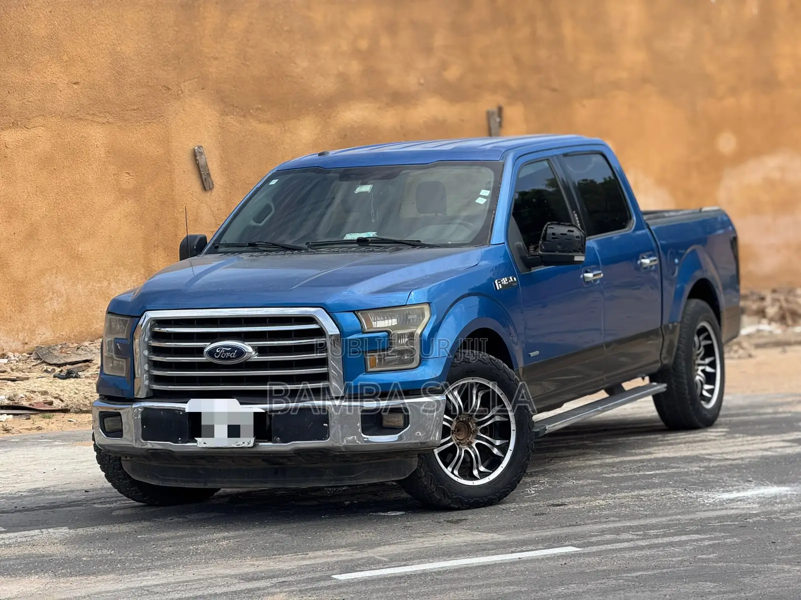 Ford F-150 Lariat 4dr SuperCab 8 ft. LB (2.7L 6cyl Turbo 6A) 2015 Bleu