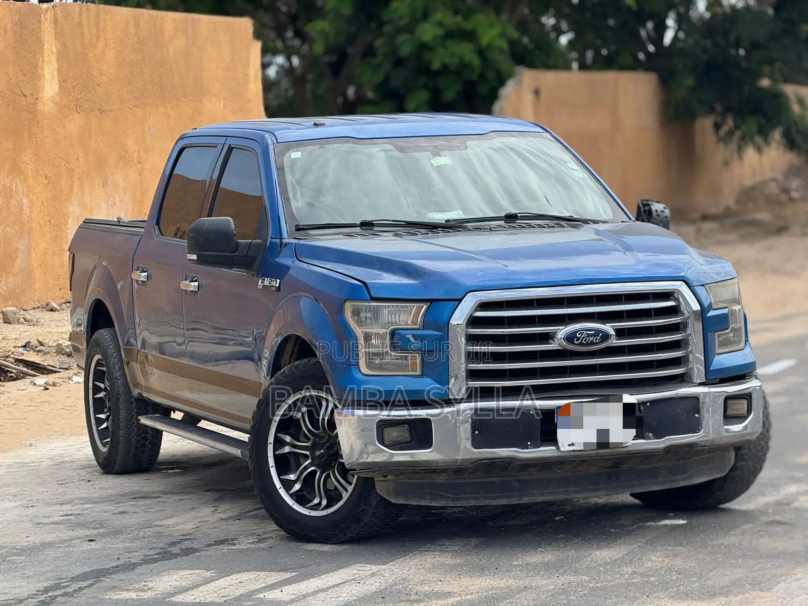 Ford F-150 Lariat 4dr SuperCab 8 ft. LB (2.7L 6cyl Turbo 6A) 2015 Bleu