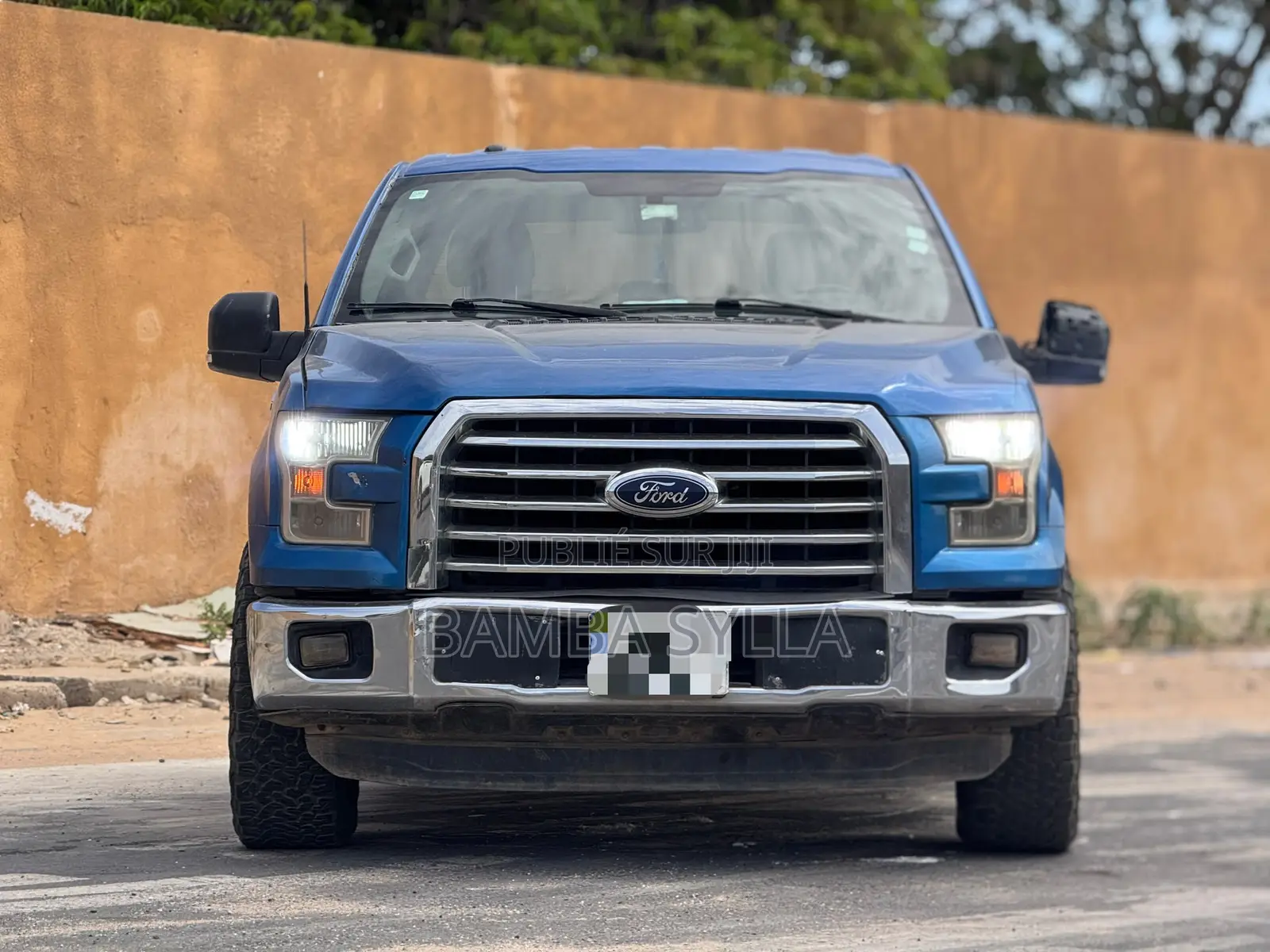 Ford F-150 Lariat 4dr SuperCab 8 ft. LB (2.7L 6cyl Turbo 6A) 2015 Bleu