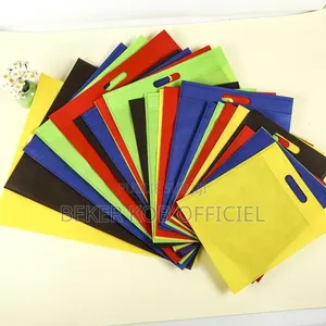 Sac en Tissu Tissé Réutilisable Lot De 50 Pieces