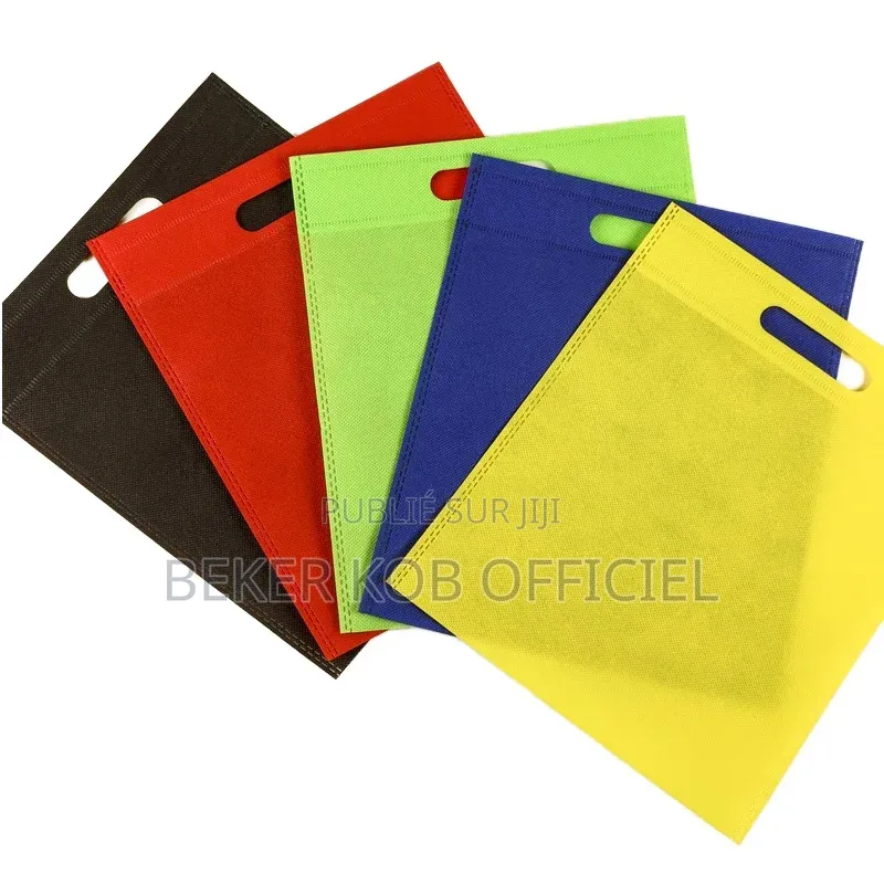 Sac en Tissu Tissé Réutilisable Lot De 50 Pieces