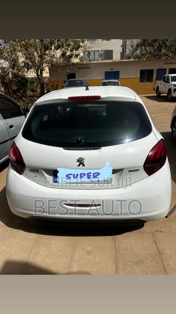 Peugeot 208 2018 Blanc