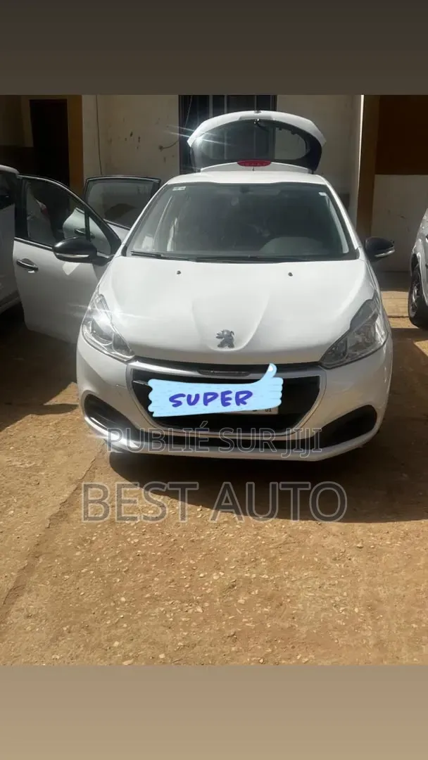 Peugeot 208 2018 Blanc