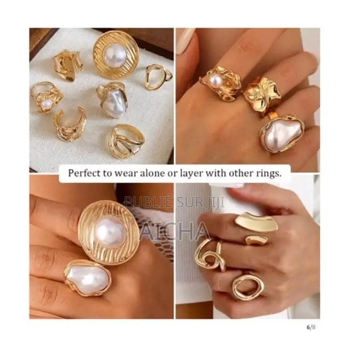 Bague Fantaisie Dorée