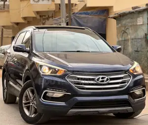 Hyundai Santa Fe Limited AWD 2017 Bleu