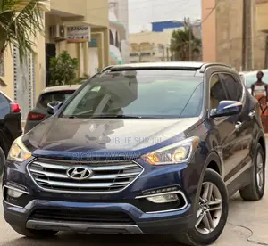 Hyundai Santa Fe Limited AWD 2017 Bleu