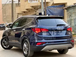 Hyundai Santa Fe Limited AWD 2017 Bleu