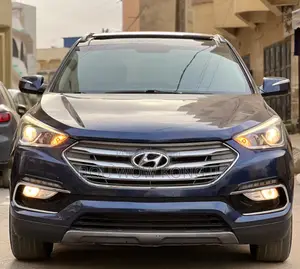 Hyundai Santa Fe Limited AWD 2017 Bleu