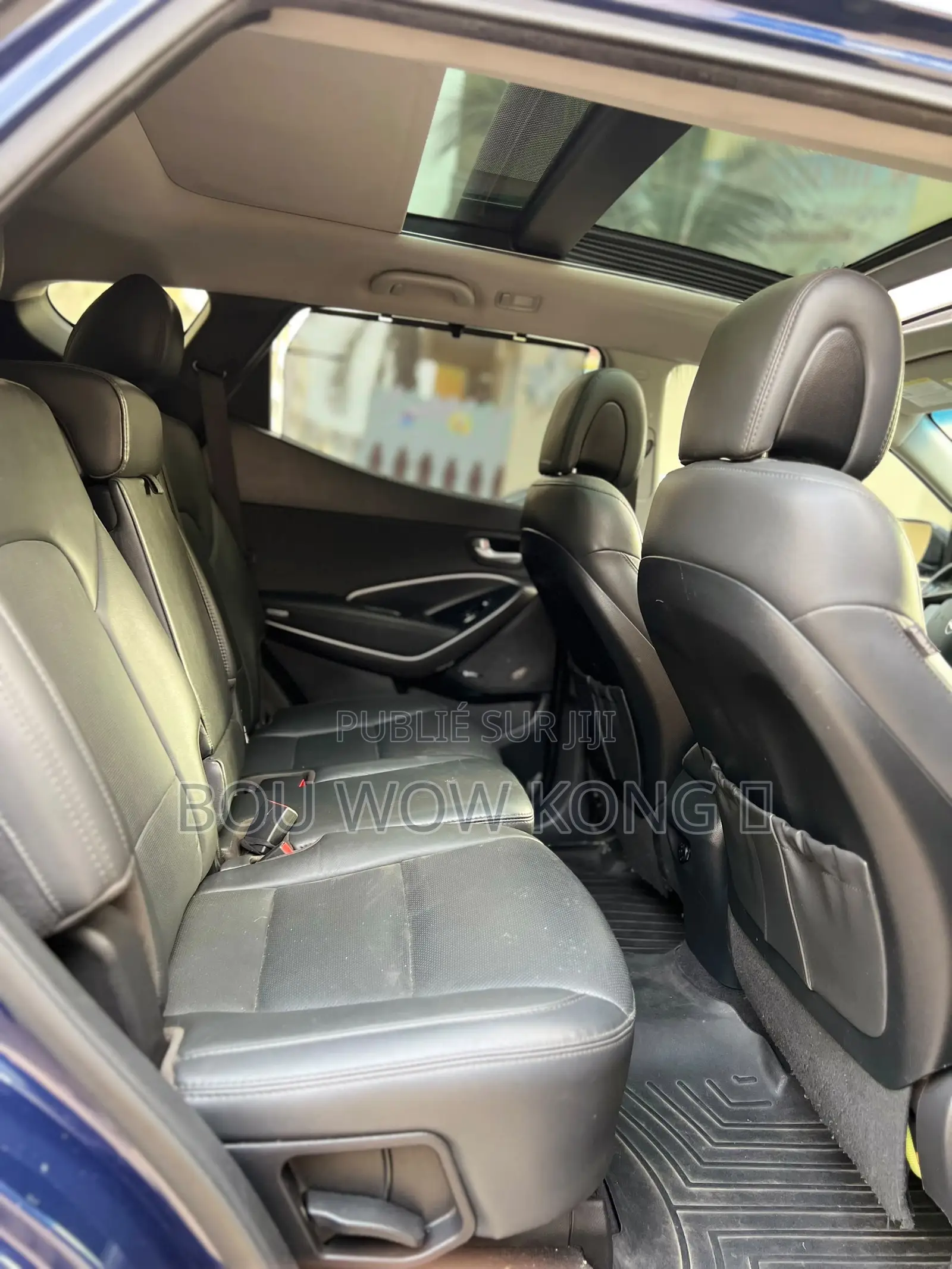Hyundai Santa Fe Limited AWD 2017 Bleu
