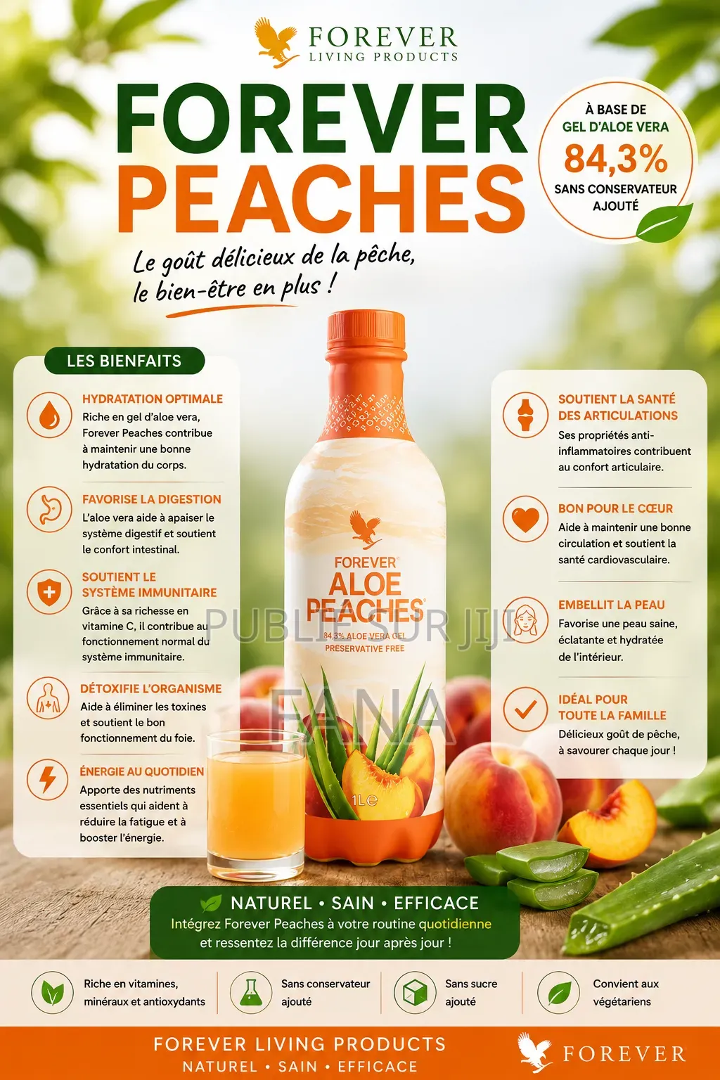 Forever Aloe Peaches