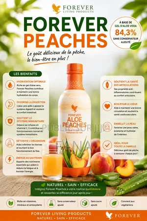 Forever Aloe Peaches