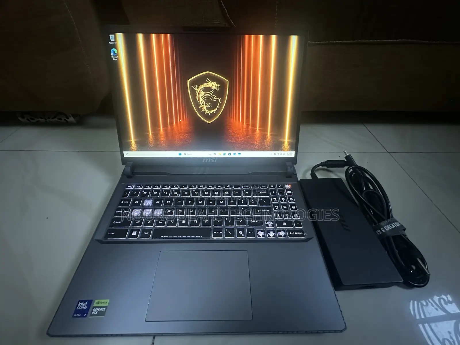 Nouveau Ordinateur portable MSI 32GB AMD Ryzen SSD 2T