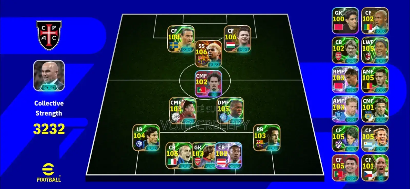 Compte Efootball