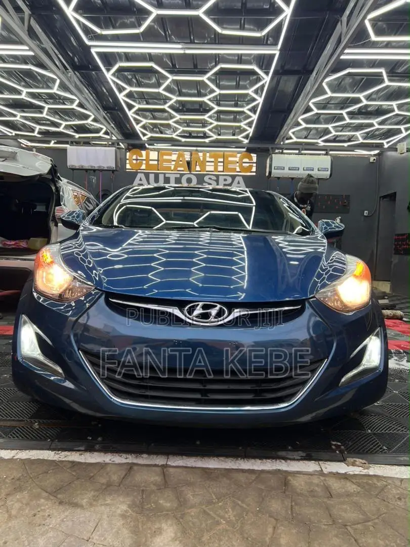 Hyundai Elantra 2016 Bleu