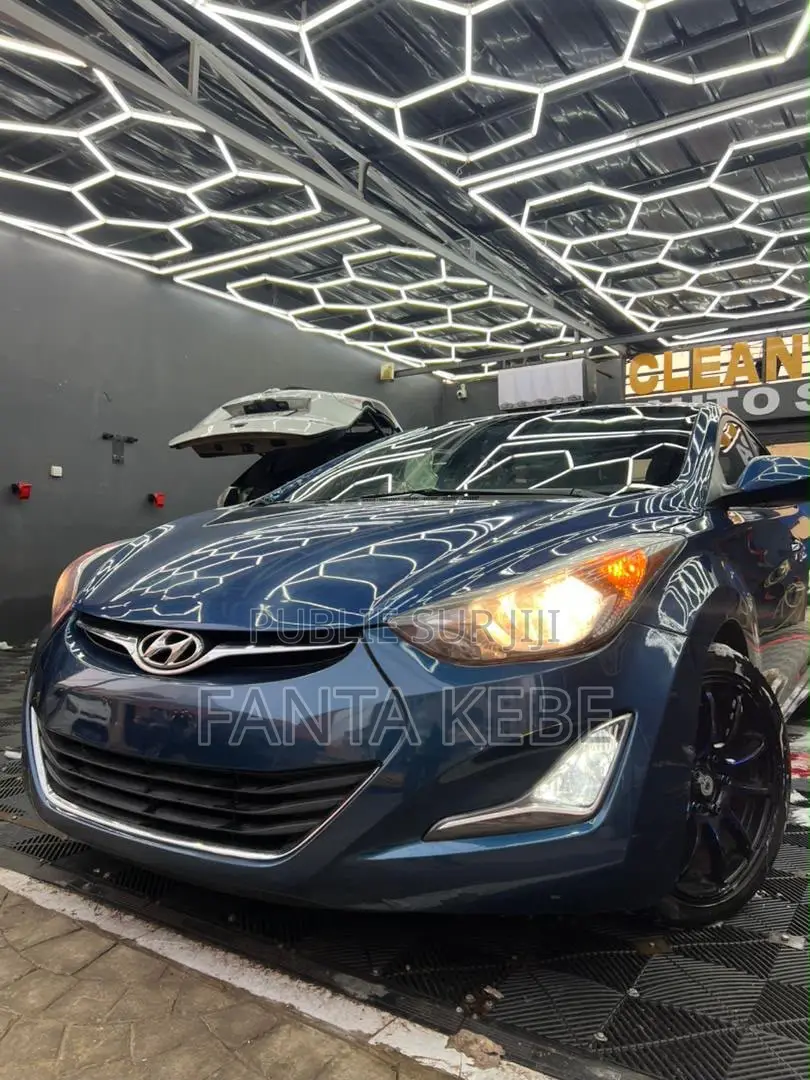 Hyundai Elantra 2016 Bleu