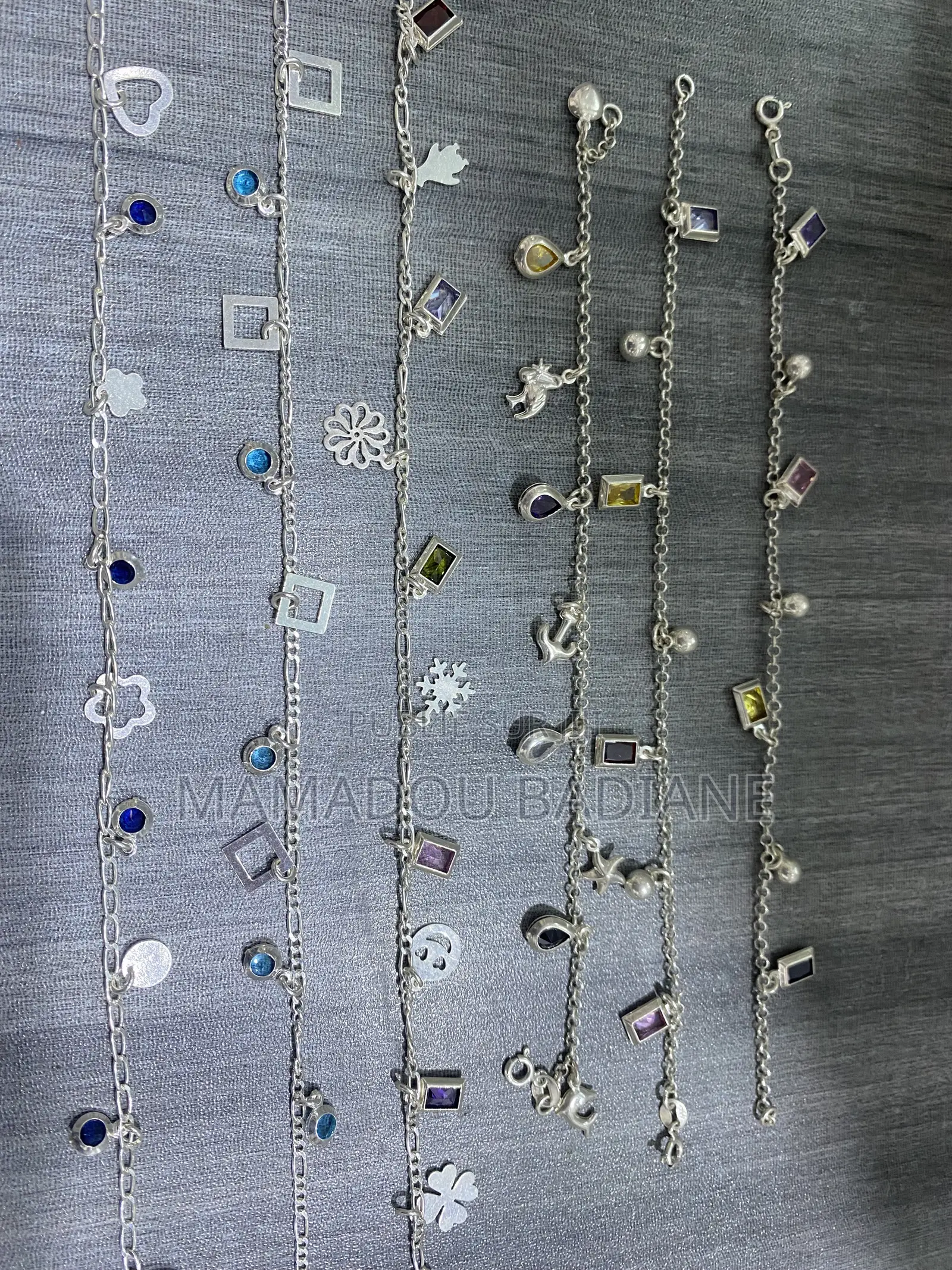 Chevilliere en Argent Importé
