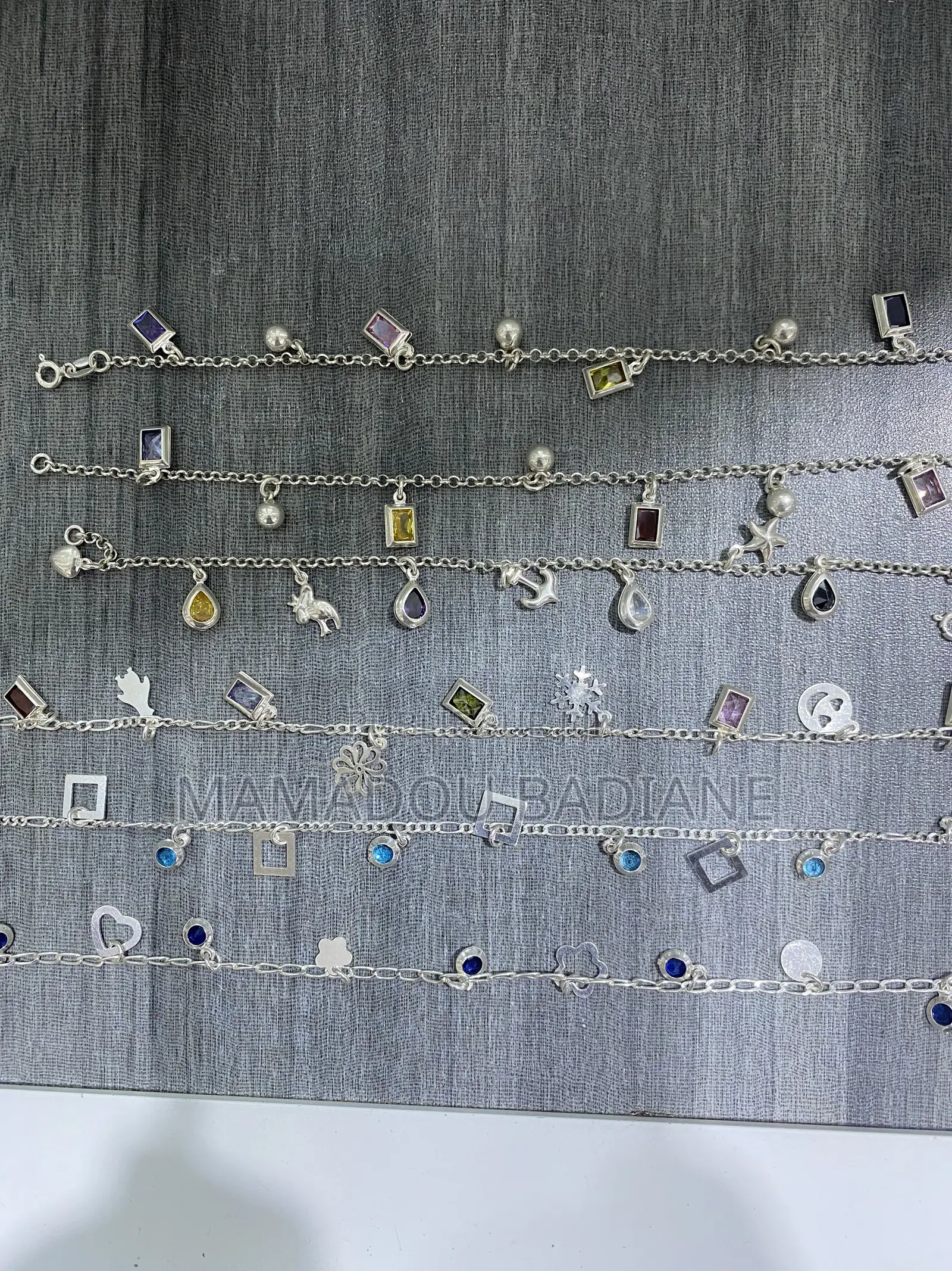 Chevilliere en Argent Importé