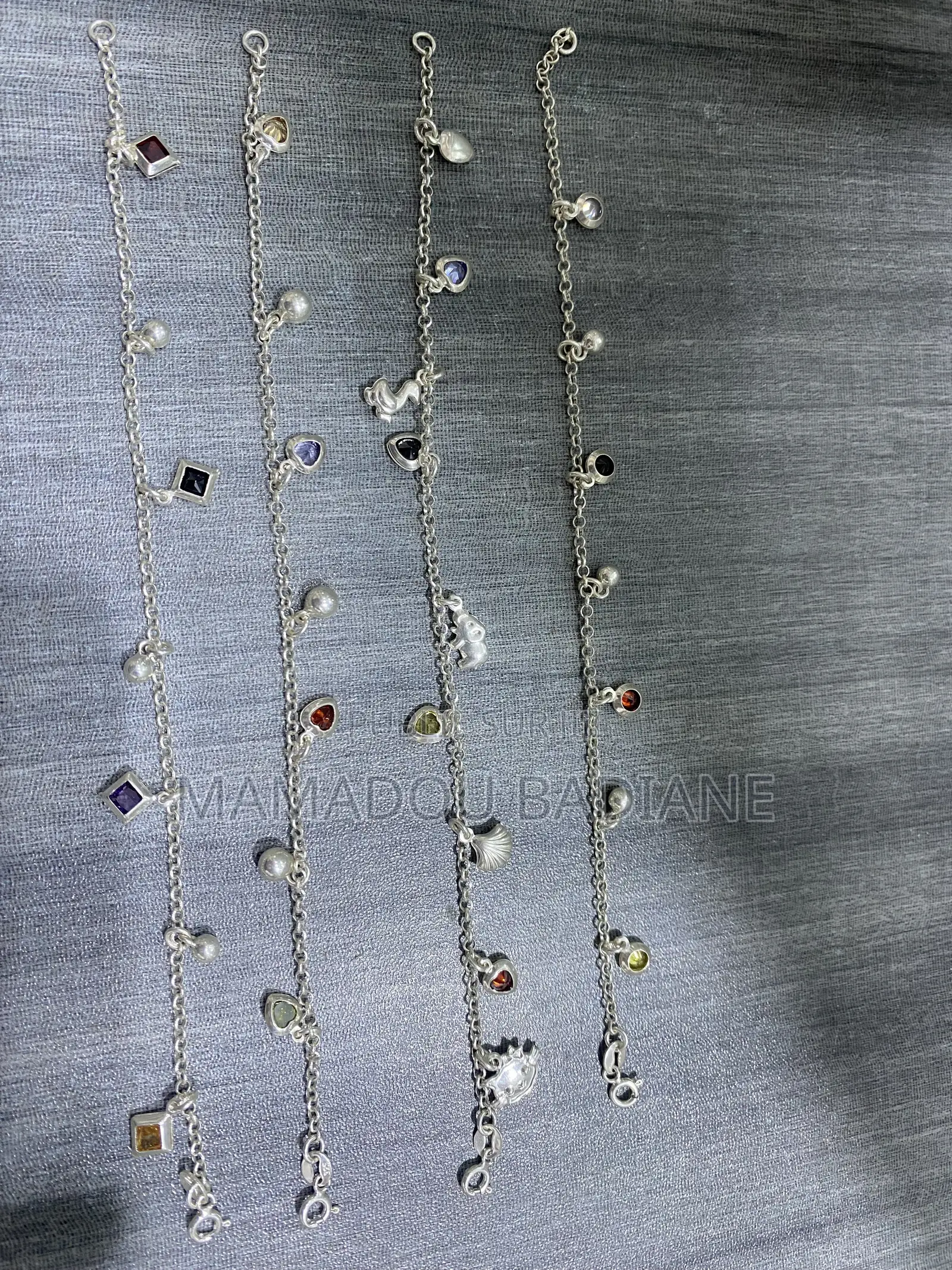 Chevilliere en Argent Importé