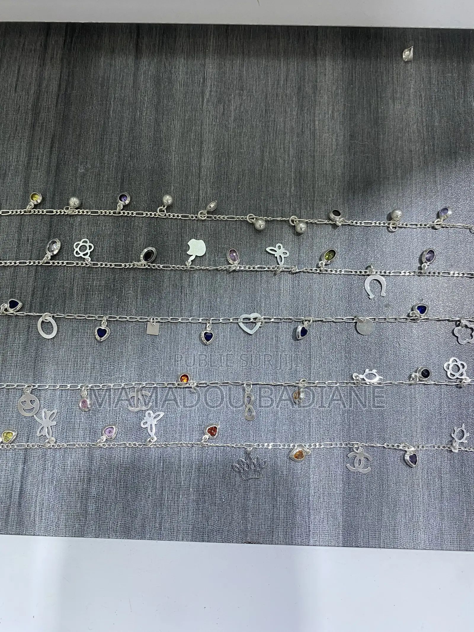 Chevilliere en Argent Importé