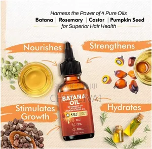 Huile Batana Oil 4 en 1 – Soin Capillaire Complet | 50ml