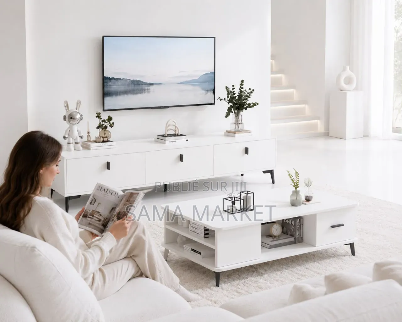Meuble TV Plus Table Basse