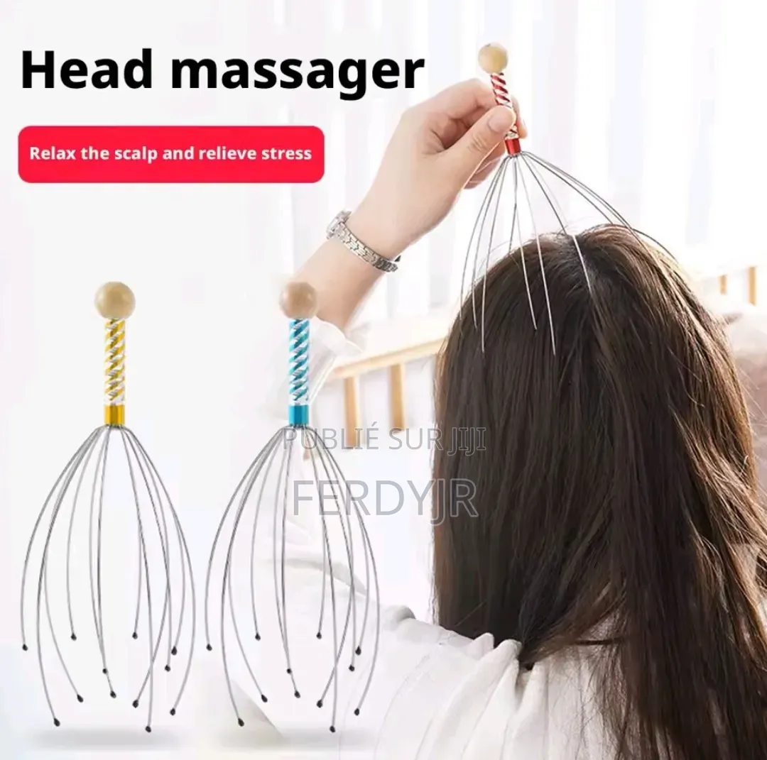 Masseur De Tête Anti-Stress – Massage Du Cuir Chevelu Relaxation
