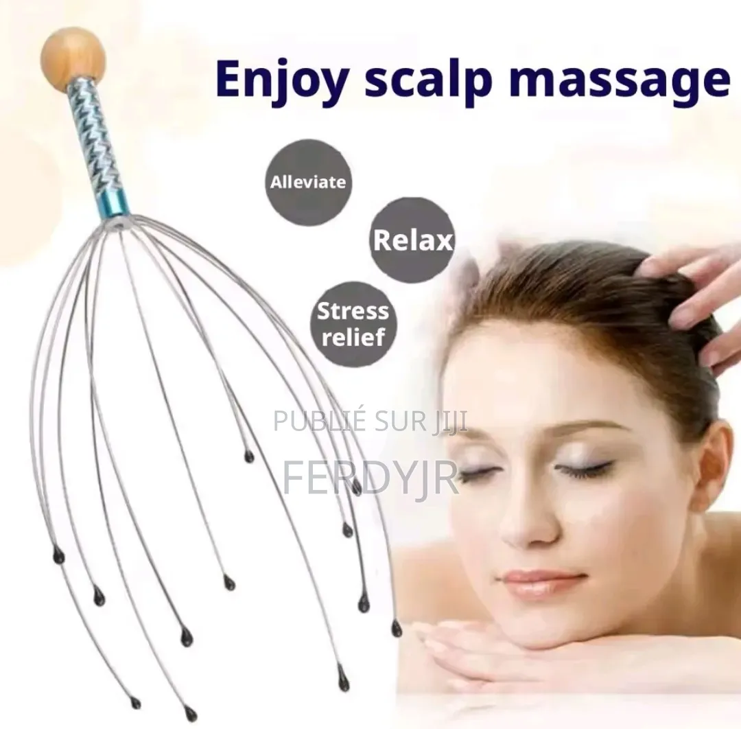 Masseur De Tête Anti-Stress – Massage Du Cuir Chevelu Relaxation