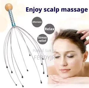 Masseur De Tête Anti-Stress – Massage Du Cuir Chevelu Relaxation