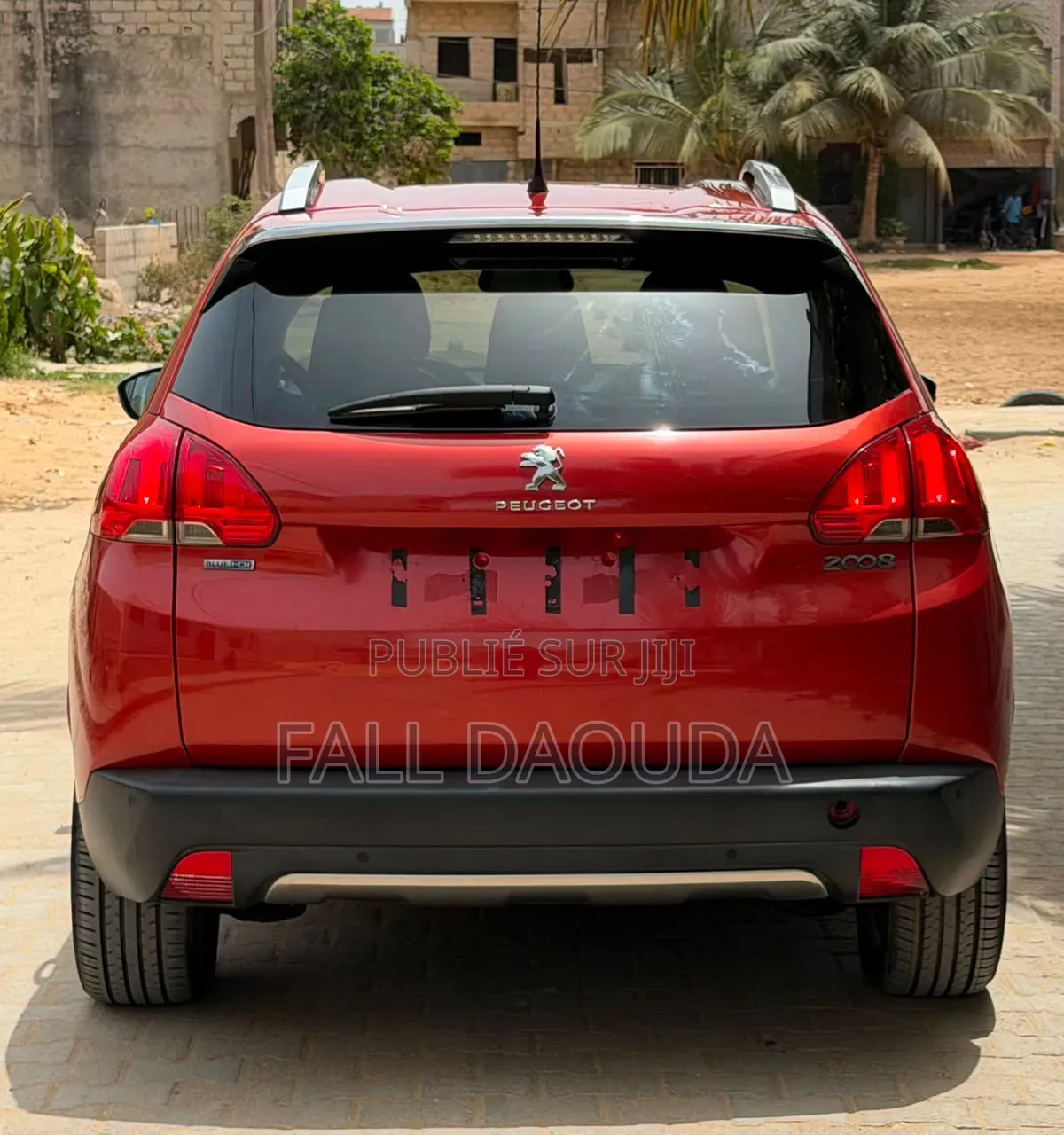 Peugeot 2008 2016 Rouge
